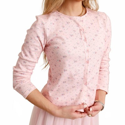 Women's Fleur Pointelle Cardigan - Mimosa