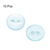 Unique Bargains Round Resin 2-Hole Fish Eye Craft Replacement Sewing Button 10 Pcs - 3 of 4