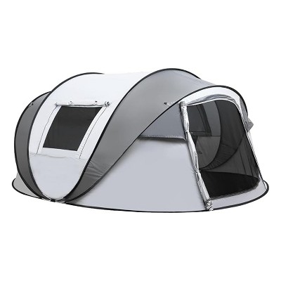 Boersma Camping Instant Pop Up Tent, 5/8 Person, Water Resistant Dome, Easy Setup for Camping Hiking and Outdoor, Portable with Carry Bag, 3 Season
