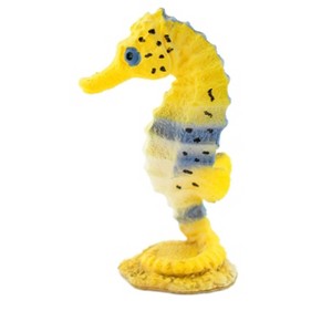 Seahorse, Sea-Horse, Sea Horse, Rubber Fish, Realistic Toy Figure, Model, Replica, Kids, Hand Painted, Gift,   2 1/4 Inches   CH413 BB108 - 1 of 4