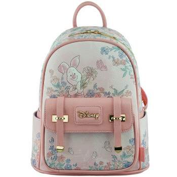 Winnie the Pooh Piglet WondaPop 11" Vegan Leather Fashion Mini Backpack