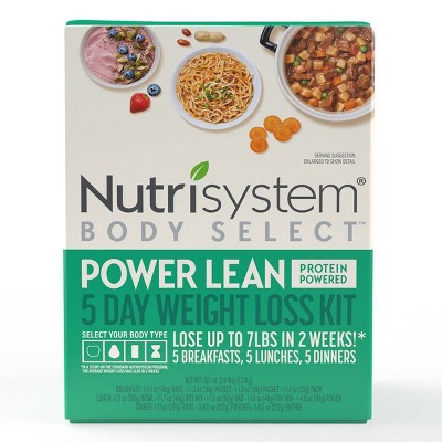 Nutrisystem Body Select Power Lean 5-Day Weight Loss Kit - 15pk