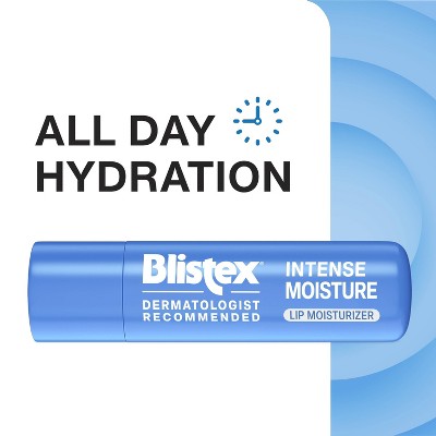 Blistex Intense Moisture Lip Balms - 0.26oz/2pk: Paraben-Free, With Ceramides