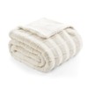 Cozy Bliss Fluffy Faux Fur Throw Blanket Soft Bed Blankets for Sofa Bed - 3 of 4