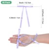 Unique Bargains Polyester Craft Decorative Ribbon Twist Tie Bows 7x5" 50 Pcs - 3 of 4