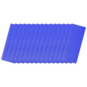 Unique Bargains DIY Laser Printing Office Engraving Blank Metal Card 15 Pcs - 1 of 4
