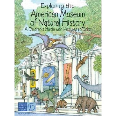 Exploring the American Museum of Natural History - (Dover Nature Coloring Book) by  Patricia J Wynne (Paperback)