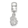 Black Bow Jewelry Sterling Silver James Madison Dukes NCAA Bead Charm - 2 of 4