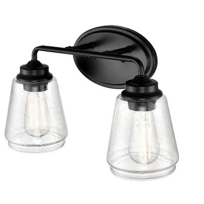 Millennium Lighting 2 - Light Vanity in  Matte Black