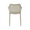 Meridian Furniture,Mykonos Outdoor Patio Dining Chair, Set of 4 - 3 of 4