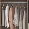 Famapy 4-Doors Wood Wardrobe with Mirror and Two Drawers - 4 of 4