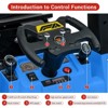 12V Ride on Forklift Car, Electric Vehicle Construction Truck with 2 Speed Modes, Remote Control - 2 of 4