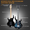 Karl Home 39-inch HSH Pickup Electric Guitar Beginner Guitar Set with Amplifier - 2 of 4