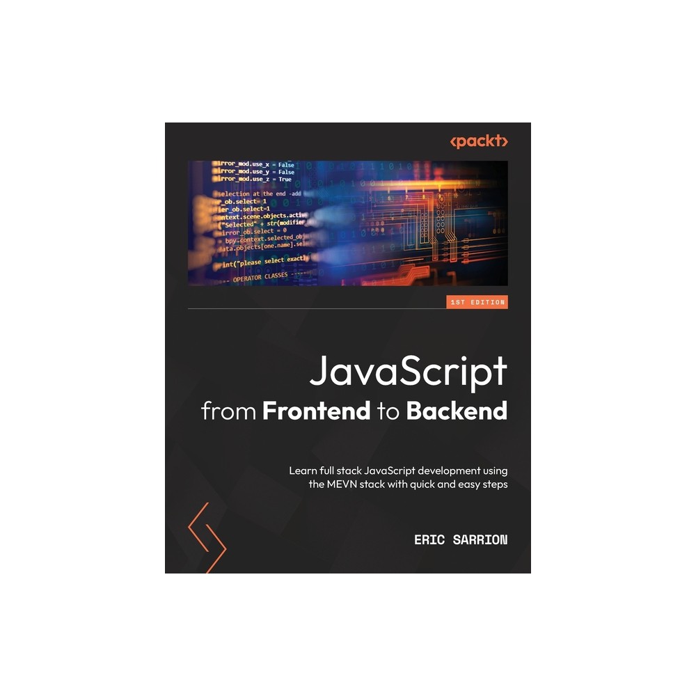 JavaScript from Frontend to Backend - by Eric Sarrion (Paperback)