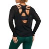 Adore Me Women's Mallory Long Sleeve Tee Activewear - 3 of 4