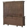 Carson Hutch Top Brown - Martin Furniture: 46" High, No Assembly, Adjustable Shelf, Wood Frame, 70"W x 15"D - 4 of 4