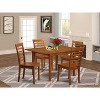 Classic Dinette Set - Small Dining Table & Chairs - Kitchen Table Set for 4 - Elegant Design - 2 of 4