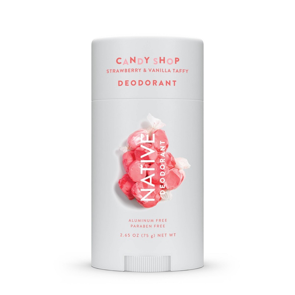 Native Limited Edition Strawberry & Vanilla Taffy Deodorant - 2.65oz