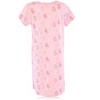 JEFFRICO Womens Nightgowns Sleepwear Soft Pajama Dress Nightshirts - 4 of 4