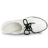 Allegra K Women's Platform High Chunky Heel Ankle Booties - 4 of 4