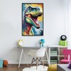Stupell Industries Colorful Roaring T-Rex Framed Giclee Art - 3 of 4