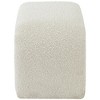 Meridian Furniture,Niagara Boucle Fabric Bench - 4 of 4