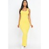 Slickblue Women's Solid Maxi Dress, Sleeveless Stretch Jersey Fabric, Casual Fit, Multi Colors Options, Size S-L - 2 of 4