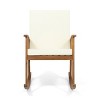 Christopher Knight Home Casa Outdoor Acacia Wood Rocking Chair with Cushion - 4 of 4