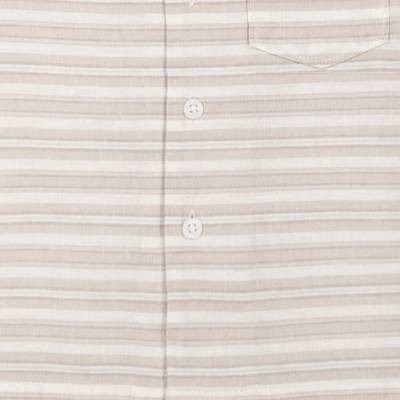 stone stripe linen