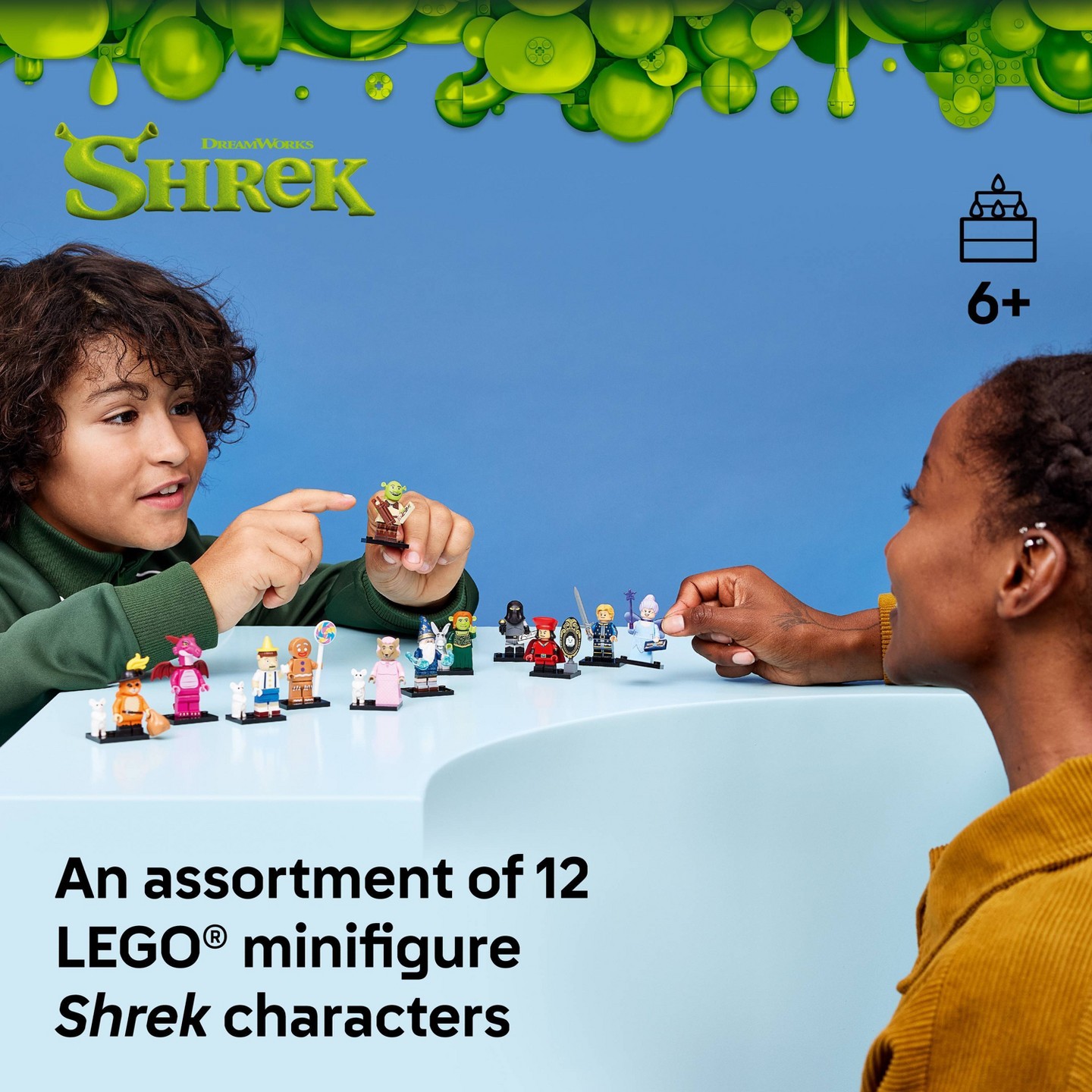 Детские конструкторы LEGO Minifigures Shrek Series 6pk 66815 — фото 2
