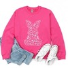 Simply Sage Market Women's Graphic Sweatshirt Easter Elements Bunny - 3 of 4