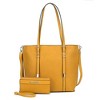 MKF Collection Emery Vegan Leather Women’s Tote Bag with Wallet by Mia K - 2 of 4