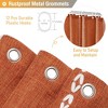 Ruso Weights Rustic Boho Farmhouse Style Shower Curtain - 4 of 4