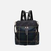 MKF Collection Nishi Women's Plaid Backpack Bag by Mia K - 2 of 4