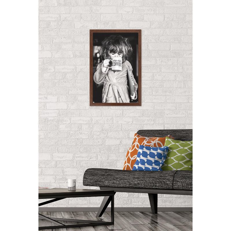 Trends International Avanti - Little Girl Coffee Mug Framed Wall Poster Prints, 2 of 7