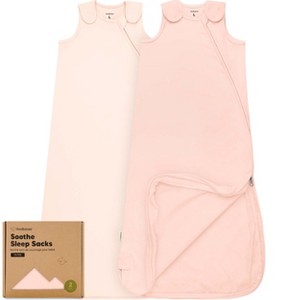 KeaBabies 2-Pack Sleep Sacks for Babies, Soothe Sleeping Sack Wearable Blanket, Infant, Toddler, Newborn Swaddle Sack - 1 of 4