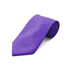 Men's Classic Solid Color Wedding Neck Tie - 1 of 4