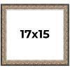 PosterPalooza | Ornate Silver Picture Frame - UV Acrylic, Backing Board, Hanging Hardware Included - 2 of 4