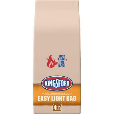 Kingsford 4lb Easy Light Bag: Patio-Ready Solid Fuels, 13.0" Height, 6.5" Width Briquettes