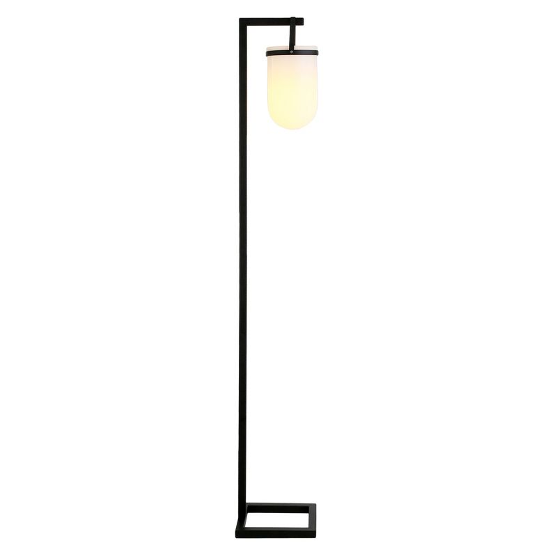 Hampton & Thyme 68" Tall Floor Lamp with Glass Shade, 4 of 9