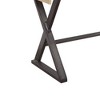 Acme Furniture Danton Desk Gold Aluminum - 4 of 4
