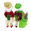 Karen Didion 9.5 Inch Special Delivery Elf Set Santa's Helpers Boy Girl Decorative Sculptures - 3 of 3