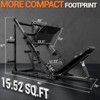 COZONY 45° Leg Press Machine for Home Gym, 2200LBS w/ Linear Bearing & Weight Storage, Lower Body Trainer - 2 of 4