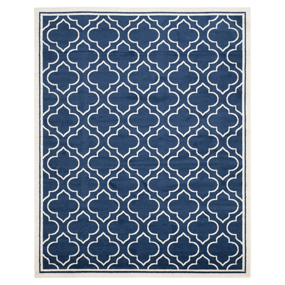 6'x9' Coco Loomed Rug Navy/Ivory - Safavieh