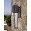 Hinkley Shelter 23 1/4" High Black LED Outdoor Wall Light - 2 of 2