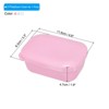 Unique Bargains Travel Camping Lightweight Plastic Bar Soap Dish Container Case 3 Pcs - 2 of 4