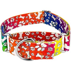 Country Brook Petz 1 1/2 Inch Martingale Dog Collar - Groovy Collection - 1 of 4