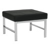 studio designs Atlas Mid-Century Modern Square Ottoman Blended - 2 of 4