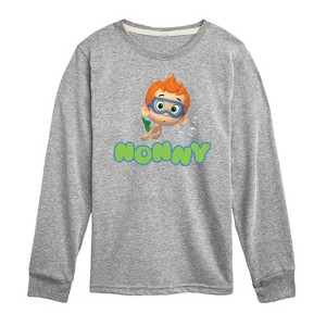 Boys' - Bubble Guppies - Nonny Long Sleeve Graphic T-Shirt - 1 of 4