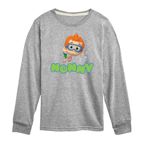 Boys' - Bubble Guppies - Nonny Long Sleeve Graphic T-Shirt - image 1 of 4